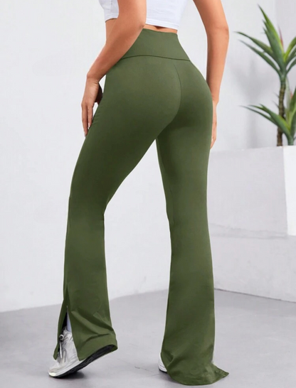 Pantalon moulant avec taille haute