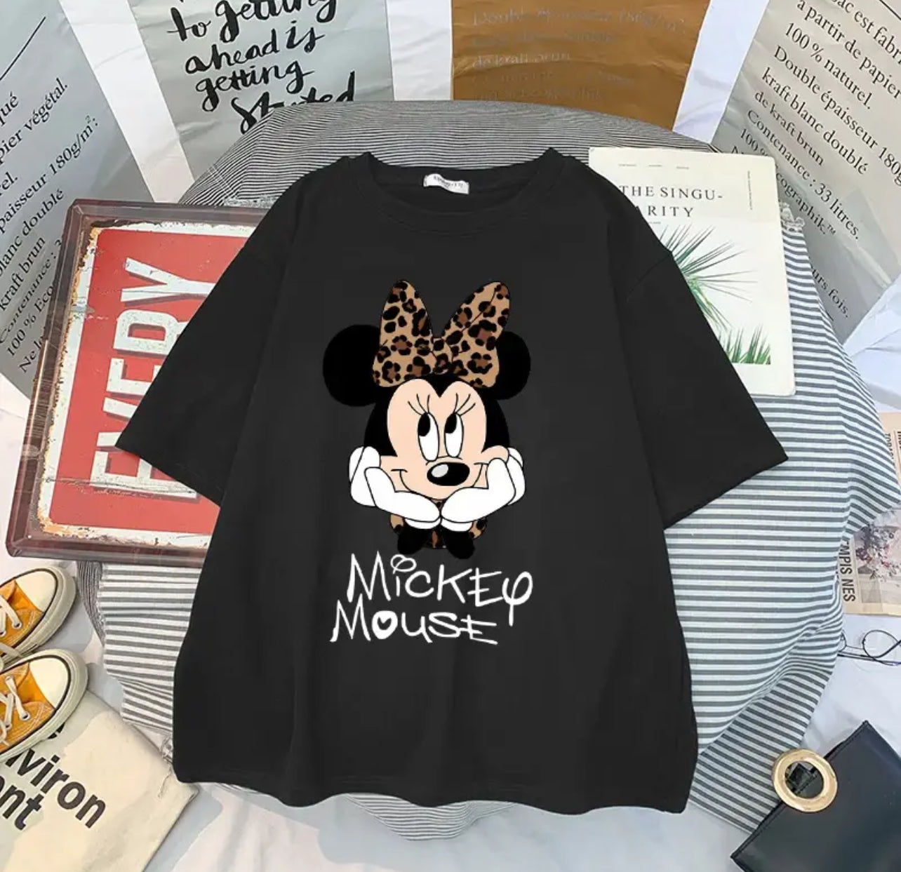 T-shirt mignon avec imprimé Disney