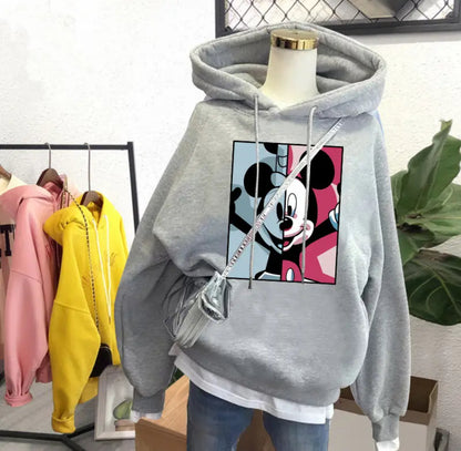 Sweat-shirt avec imprimé Mickey