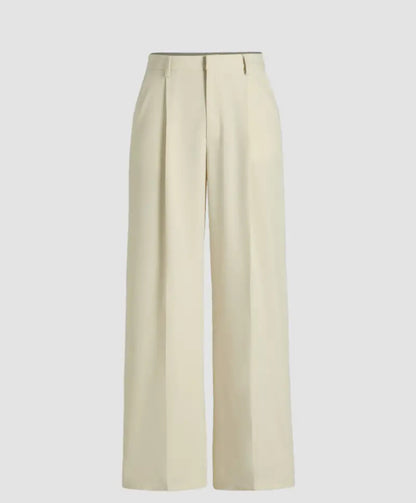 Pantalon classique et élégant taille haute