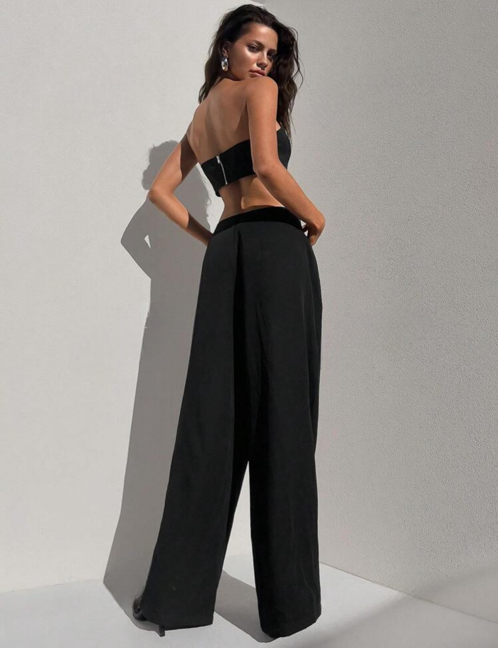 Ensemble top et pantalon décontracté