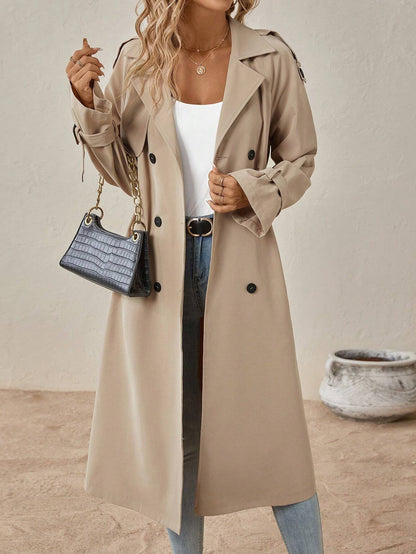 Trench-coat élégant avec ceinture