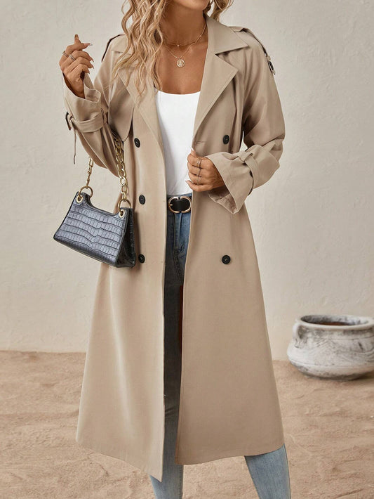 Eleganter Trenchcoat mit Gürtel