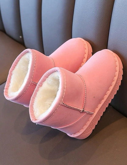 Bottes pantoufles avec doublure pelucheuse