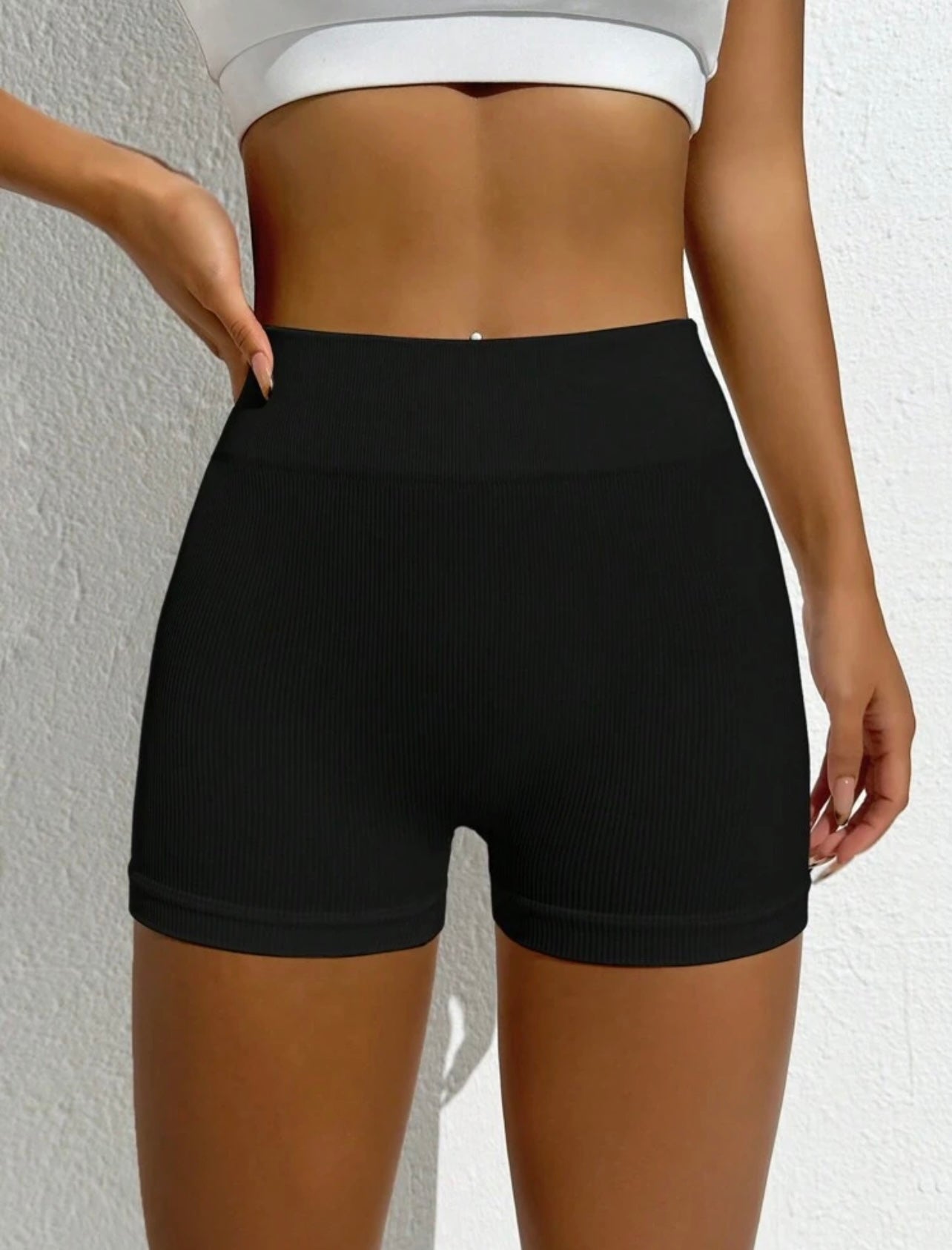 Short cycliste de sport moulant