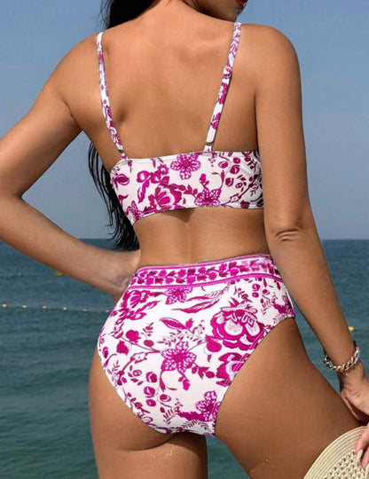 Bikini ensemble avec imprimé floral