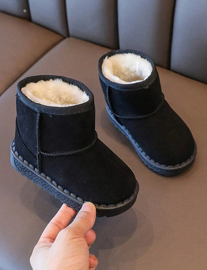 Bottes pantoufles avec doublure pelucheuse