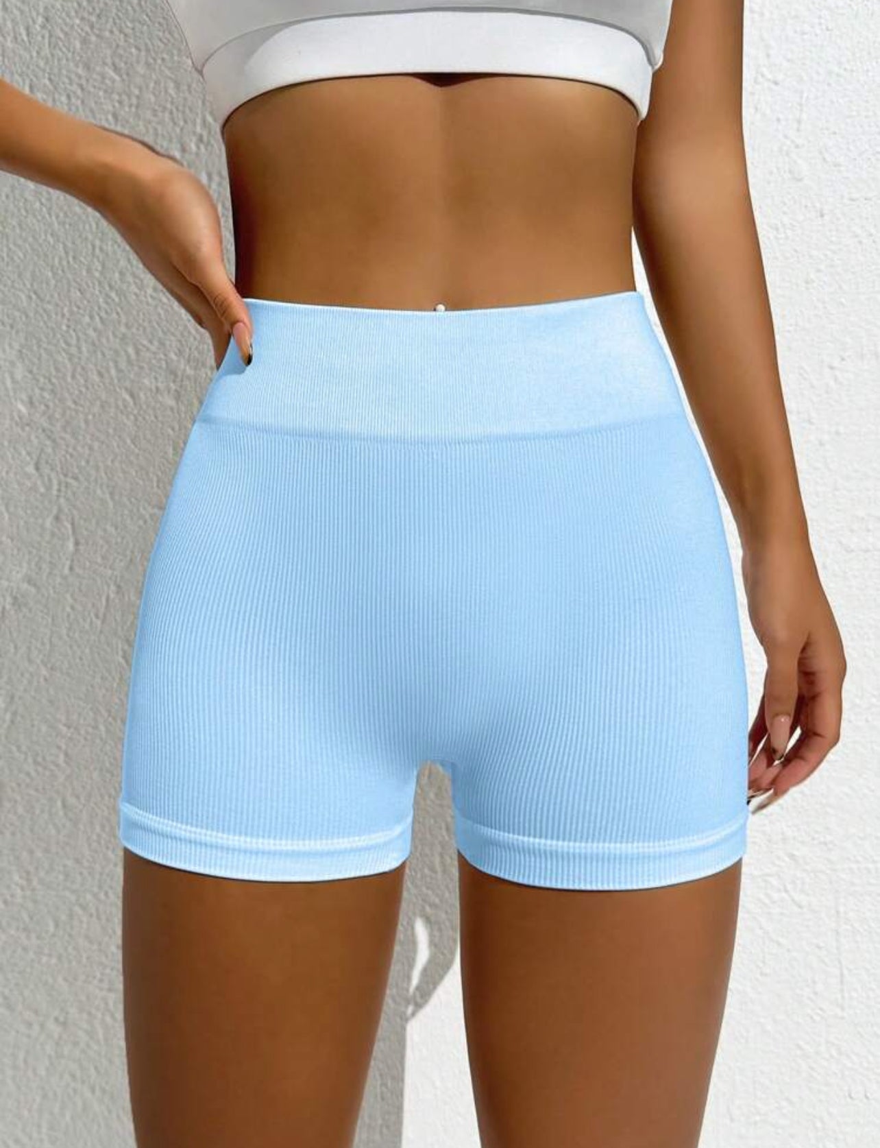 Short cycliste de sport moulant