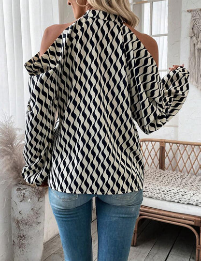 Blouse élégante avec épaules dénudés