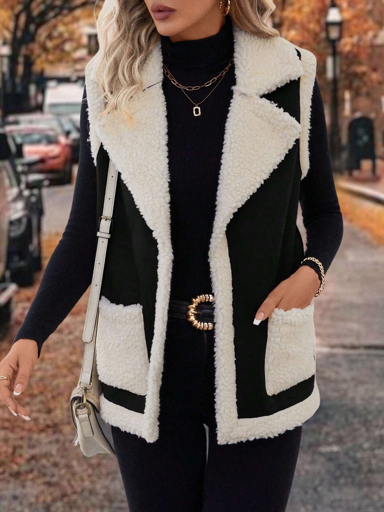 Manteau gilet avec doublure