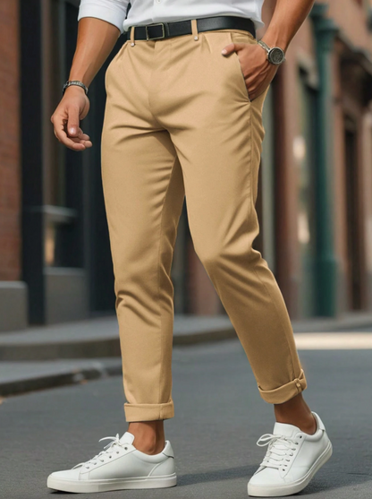 Pantalon élégant et décontracté homme