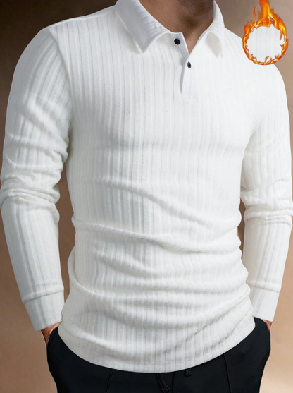 Sweat-shirt polo décontracté homme