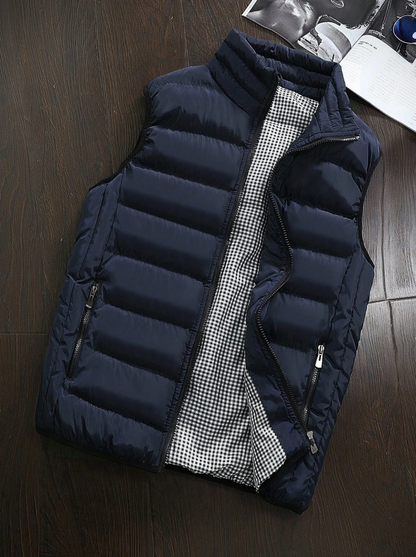 Doudoune gilet homme avec poches