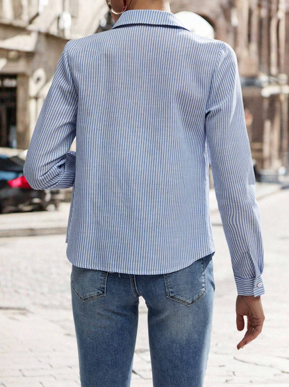 Camicia con dettagli in pizzo