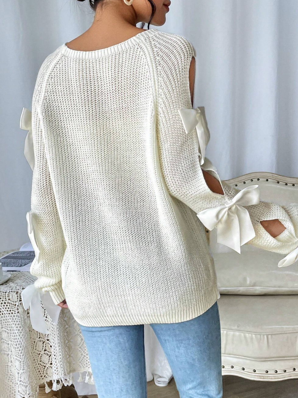 Pull avec détails de noeud