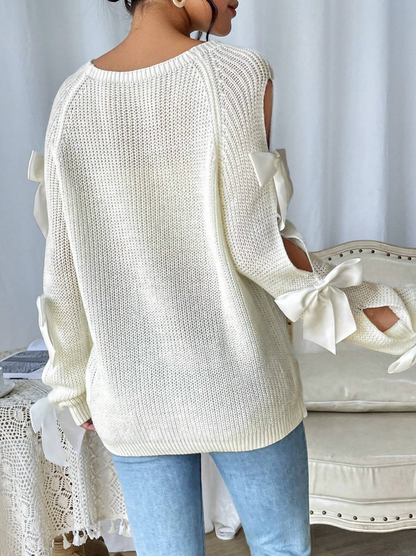 Pullover mit Schleifendetails