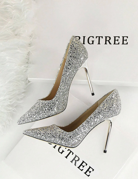 Glitzerpumps