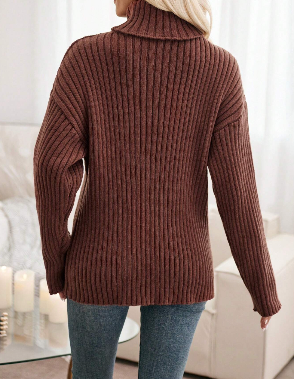 Eleganter Pullover mit Rollkragen