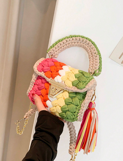 Sac à main en crochet