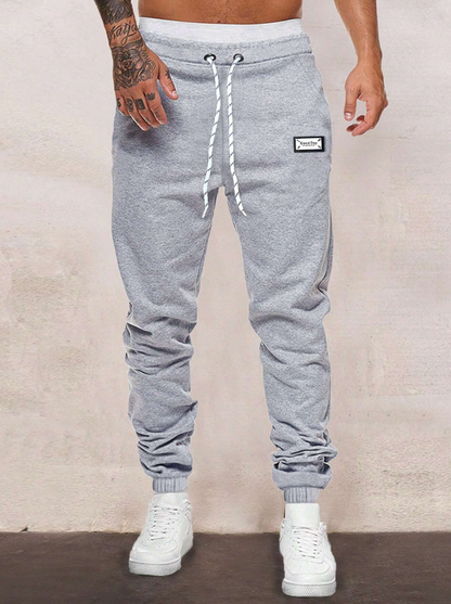 Pantalon jogging homme avec cordons