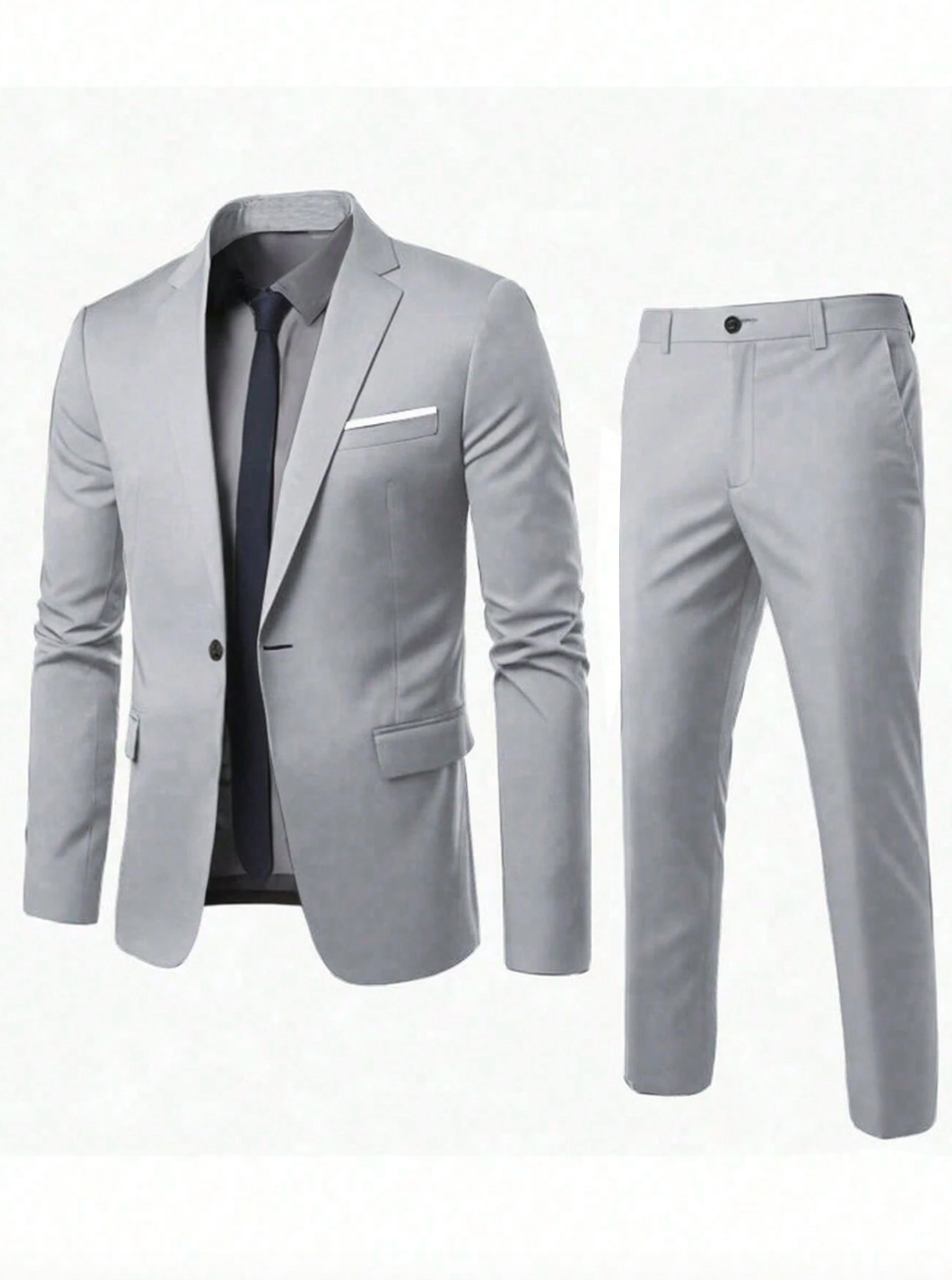 Ensemble élégant costume homme blazer et pantalon