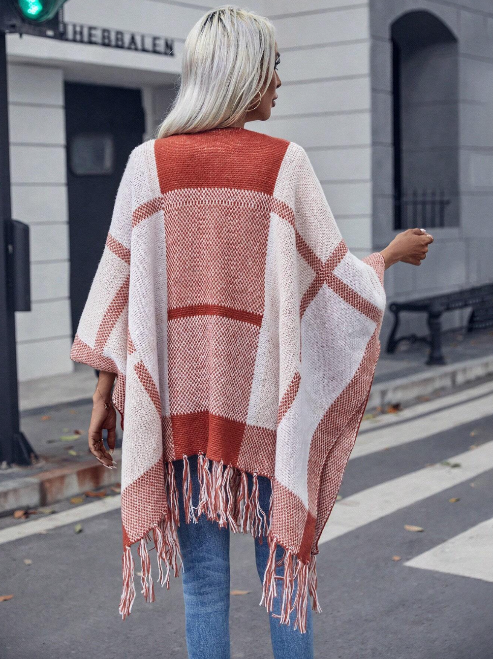 Cardigan con frange