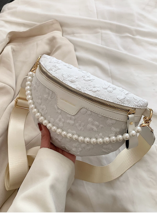 Sac banane avec décor de perles