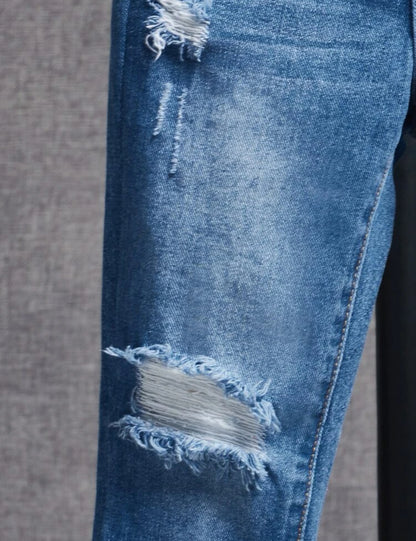 Jeans élégant déchirés