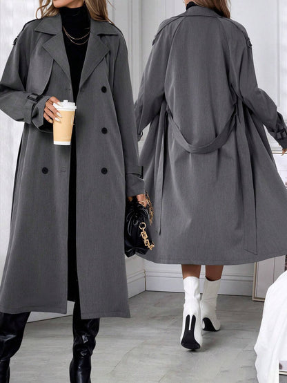 Trench-coat élégant avec ceinture