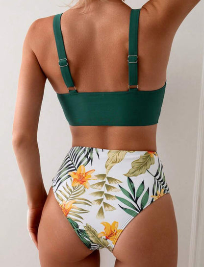 Bikini ensemble avec imprimé floral