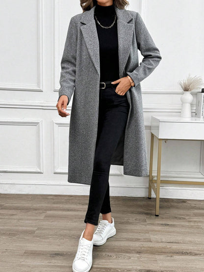 Manteau blazer élégant avec un bouton